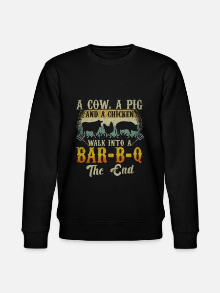 Grilling BBQ - Stanley/Stella CHANGER Unisex Organic Sweatshirt - black