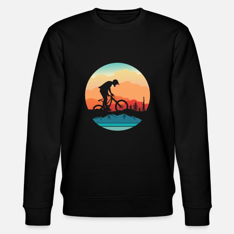 VTT de descente - Sweat bio CHANGER Stanley/Stella Unisexe - noir