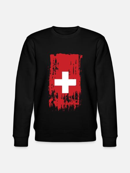 Switzerland Switzerland Switzerland - Stanley/Stella CHANGER Unisex Organic Sweatshirt - black