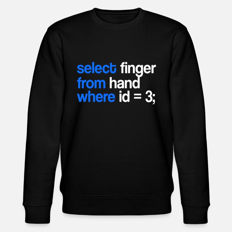 Informatiker Hardware Software Geschenk - Stanley/Stella Unisex Bio-Sweatshirt CHANGER  - Schwarz