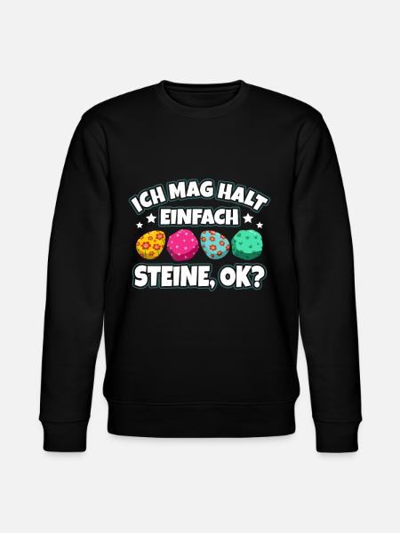 Steine - Stanley/Stella Unisex Bio-Sweatshirt CHANGER - Schwarz