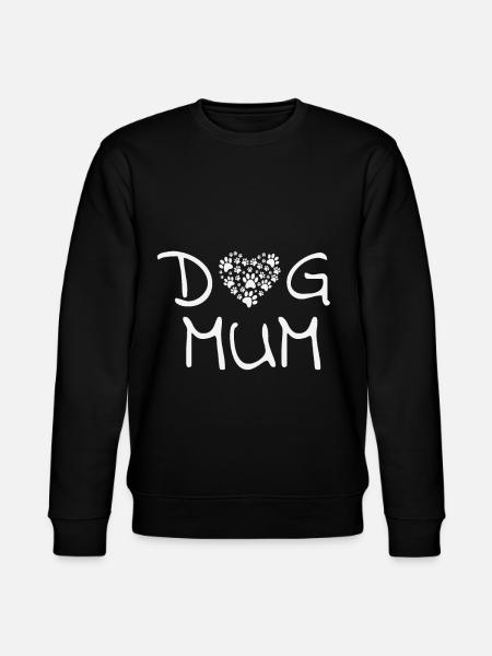 Dog Mum - Stanley/Stella CHANGER Unisex Organic Sweatshirt - black