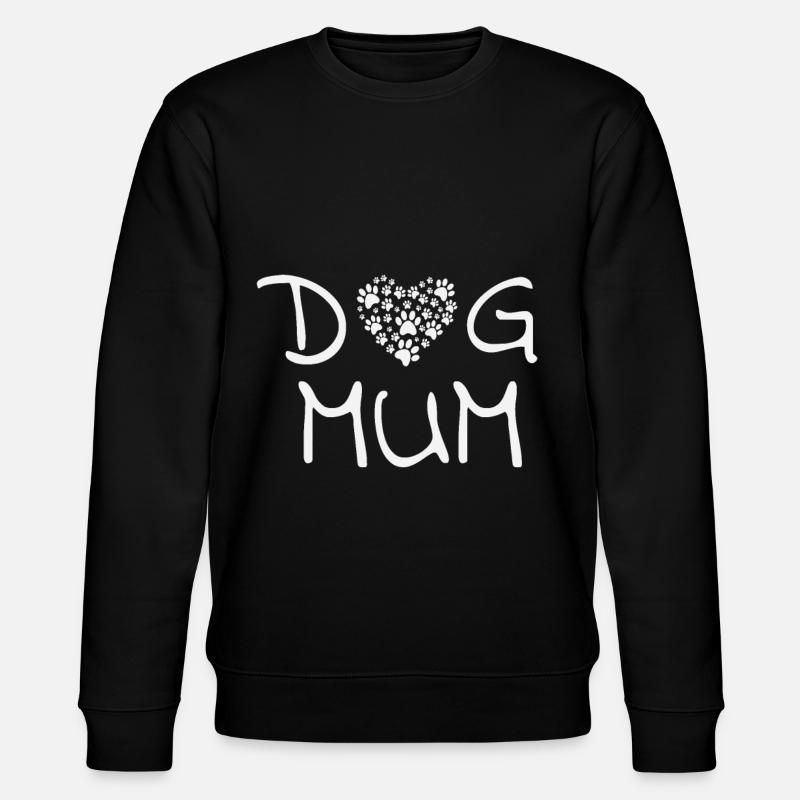 Maman de chien - Sweat bio CHANGER Stanley/Stella Unisexe - noir