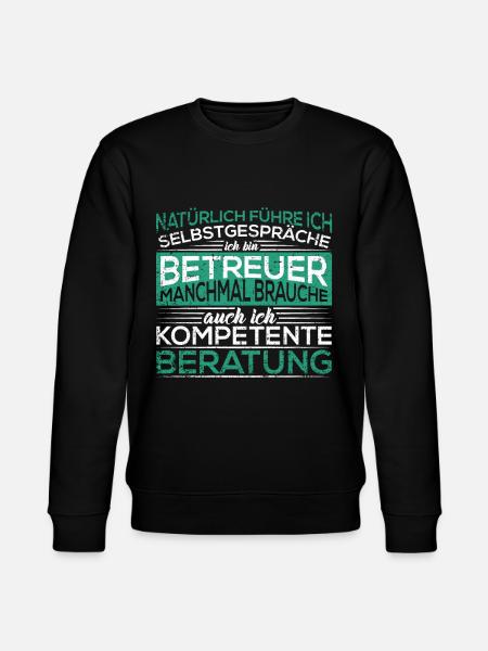 Betreuer - Stanley/Stella Unisex Bio-Sweatshirt CHANGER  - Schwarz
