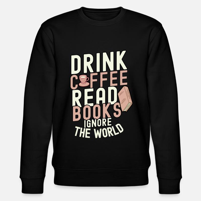 buch - Stanley/Stella Unisex Bio-Sweatshirt CHANGER  - Schwarz