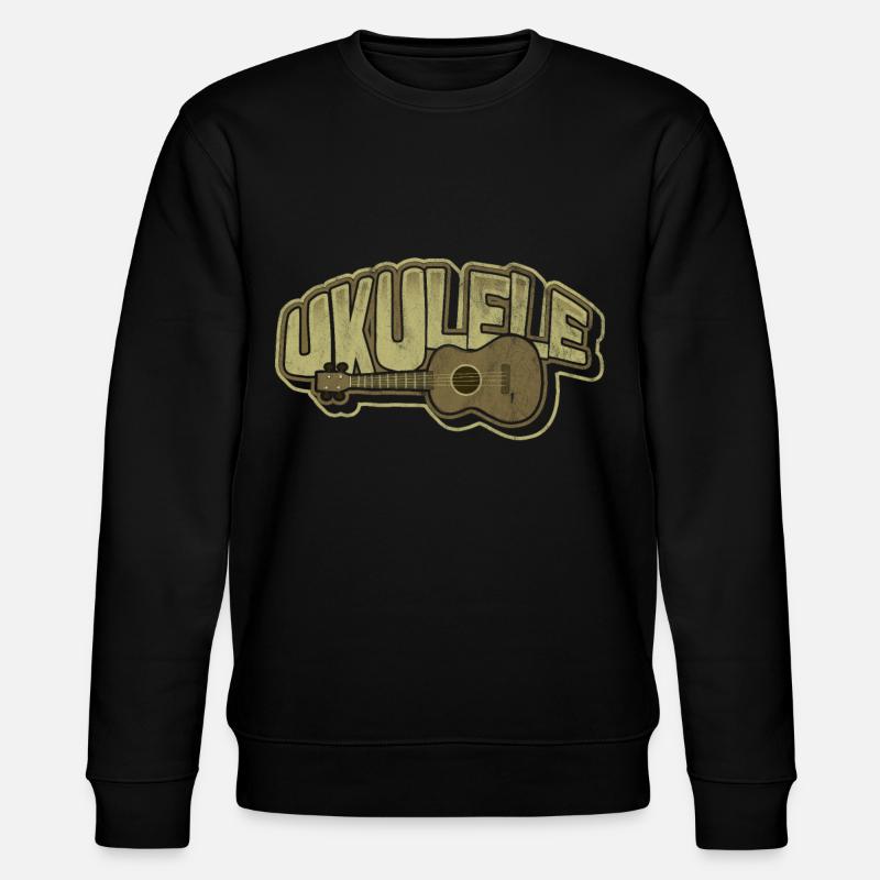 Ukulele Hawaii - Stanley/Stella CHANGER Unisex Organic Sweatshirt - black