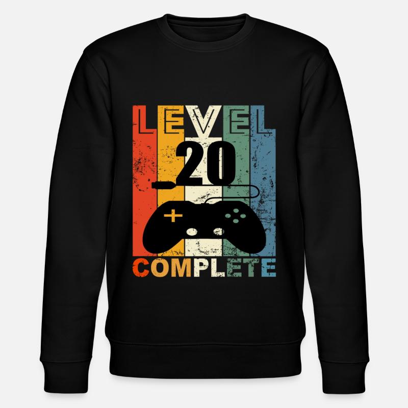 20e anniversaire - Sweat bio CHANGER Stanley/Stella Unisexe - noir