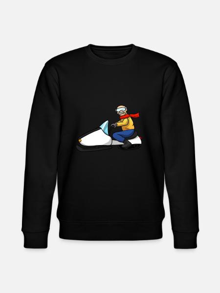 Snowmobile - Stanley/Stella CHANGER Unisex Organic Sweatshirt - black