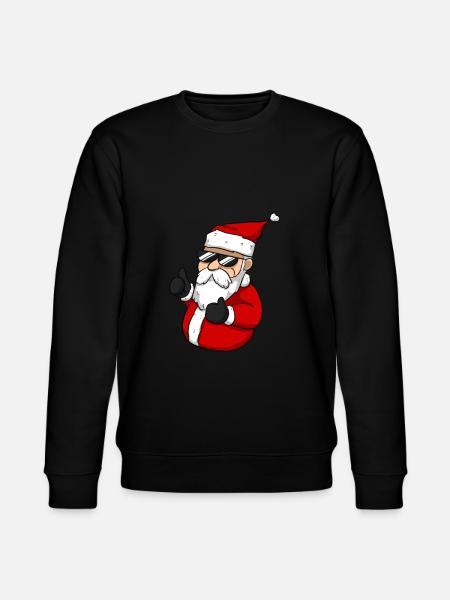 Cool Santa - Stanley/Stella CHANGER Unisex Organic Sweatshirt - black