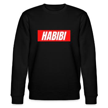 Habibi - Stanley/Stella Unisex Bio-Sweatshirt CHANGER  - Schwarz - Vorne - Nik (191cm) & Marisol (170cm)