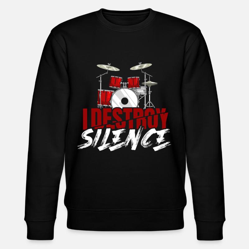 Tambours - Sweat bio CHANGER Stanley/Stella Unisexe - noir