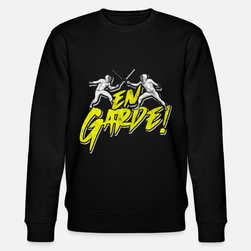 Fechten - Stanley/Stella Unisex Bio-Sweatshirt CHANGER  - Schwarz