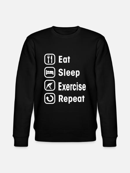 exercise - Stanley/Stella CHANGER Unisex Organic Sweatshirt - black