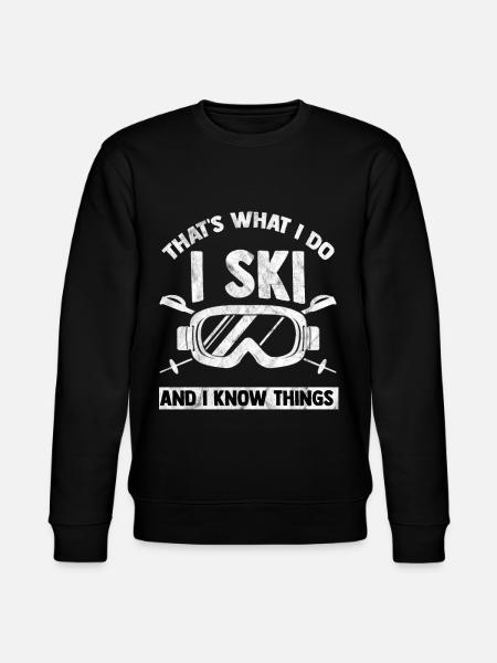 ski - Sweat bio CHANGER Stanley/Stella Unisexe - noir