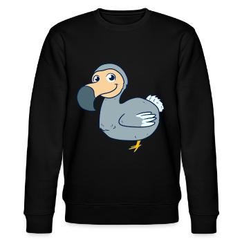Dodo Dudu - Stanley/Stella Unisex Bio-Sweatshirt CHANGER  - Schwarz - Vorne - Nik (191cm) & Marisol (170cm)