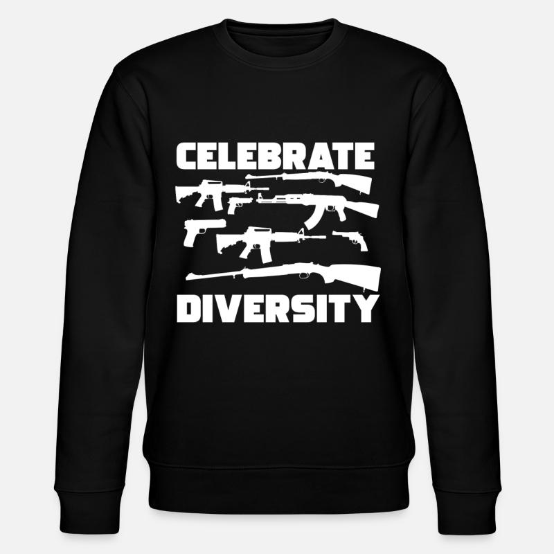Célébrer la diversité Deuxième amendement Pro Gun Enthu - Sweat bio CHANGER Stanley/Stella Unisexe - noir