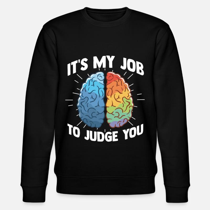 Psychologe - Stanley/Stella Unisex Bio-Sweatshirt CHANGER - Schwarz