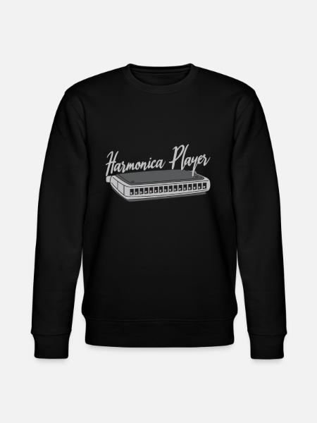 Harmonica Player Harmonica Harmonica cadeau - Sweat bio CHANGER Stanley/Stella Unisexe - noir