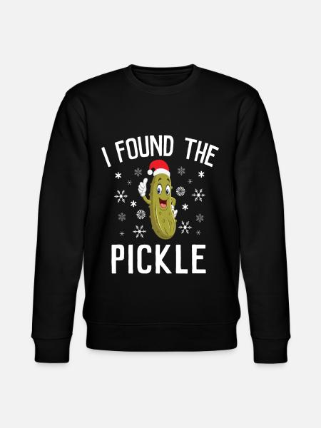 I found the Christmas pickle - Stanley/Stella CHANGER Unisex Organic Sweatshirt - black