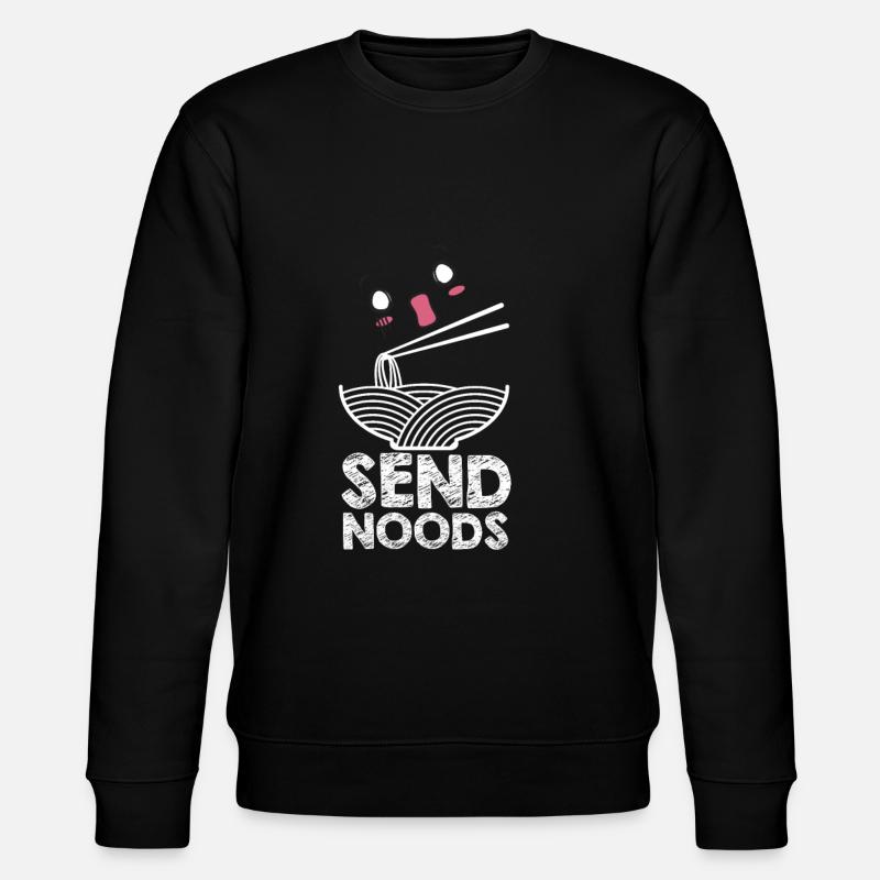 Send Noods - Stanley/Stella CHANGER Unisex Organic Sweatshirt - black