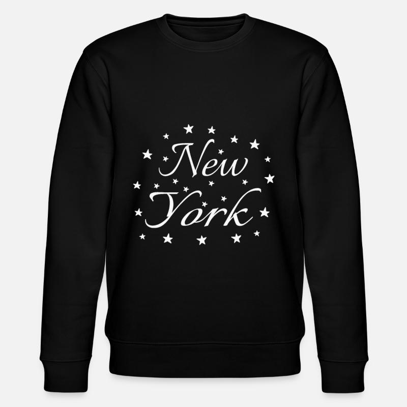 New York - Stanley/Stella Unisex Bio-Sweatshirt CHANGER  - Schwarz