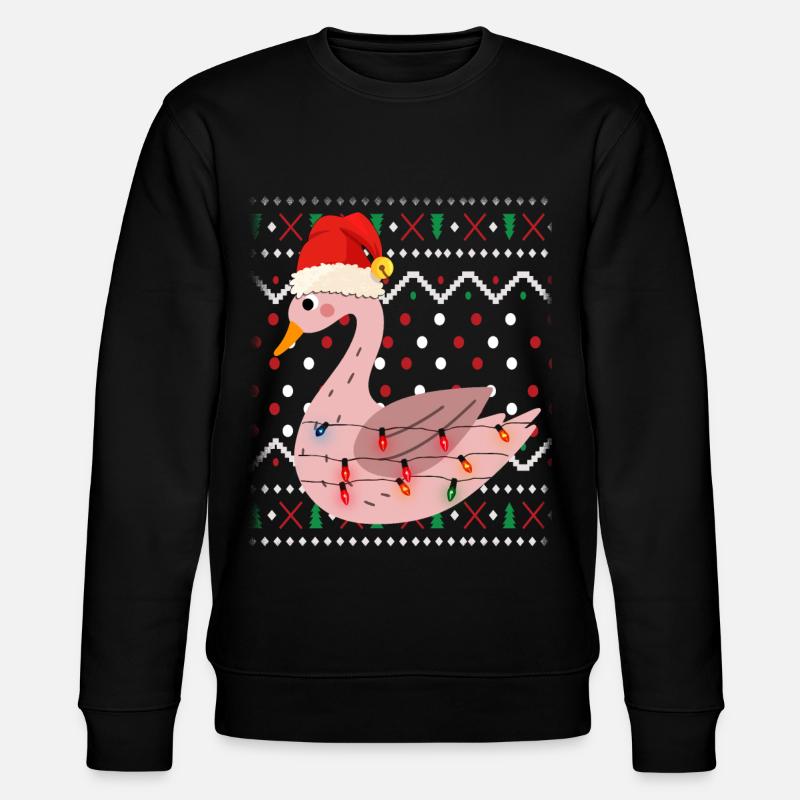 Noël laid de cygne - Sweat bio CHANGER Stanley/Stella Unisexe - noir