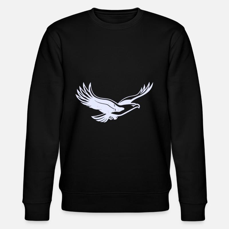 Eagle - Stanley/Stella CHANGER Unisex Organic Sweatshirt - black