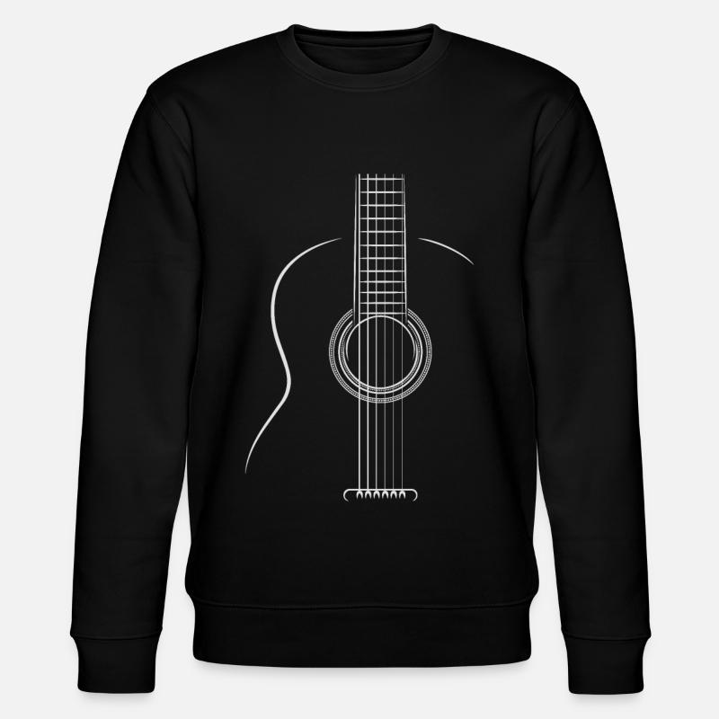 Guitariste acoustique - Sweat bio CHANGER Stanley/Stella Unisexe - noir