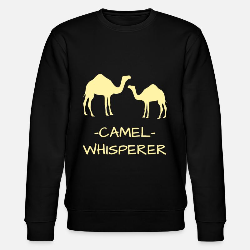 Camel Whisperer - Stanley/Stella CHANGER Unisex Organic Sweatshirt - black