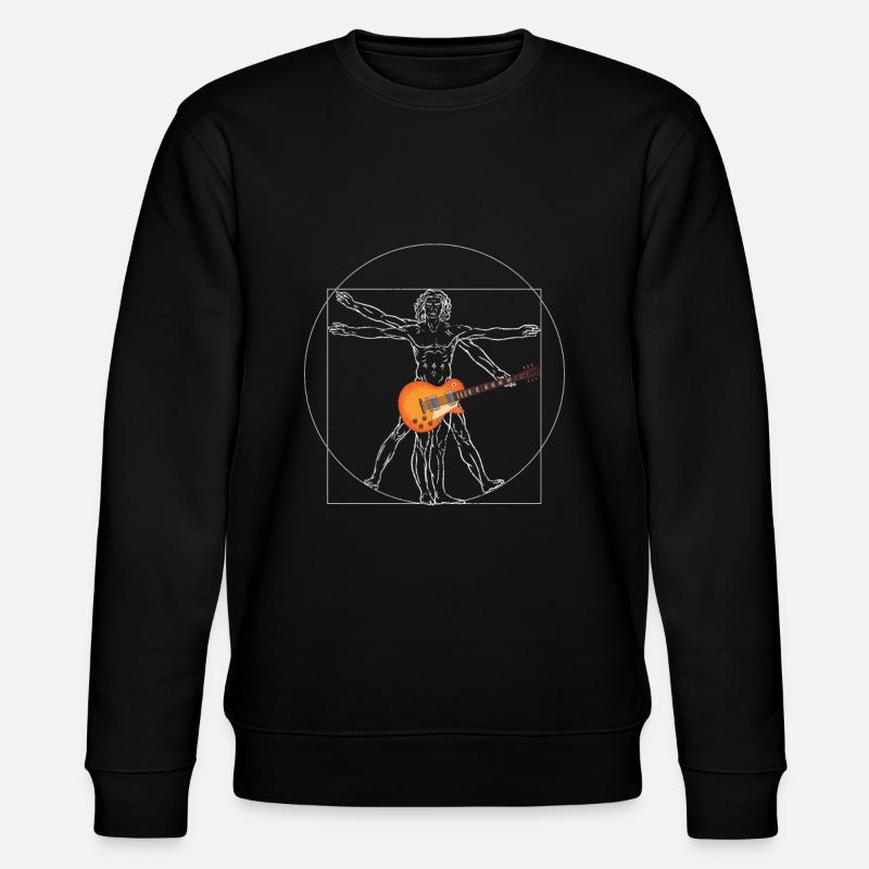Da Vinci le Guitariste - Sweat bio CHANGER Stanley/Stella Unisexe - noir