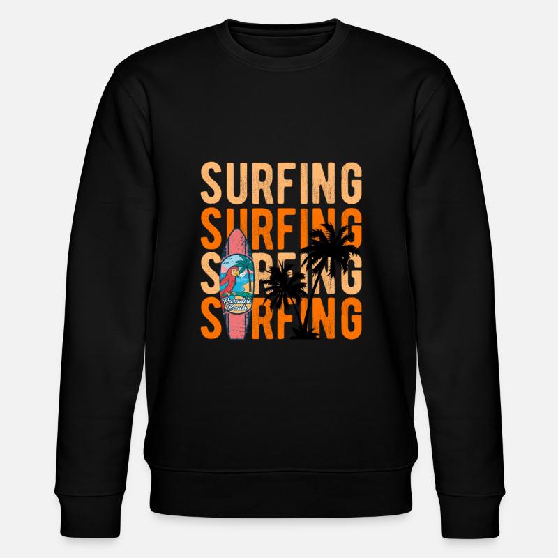Surf Surf - Sweat bio CHANGER Stanley/Stella Unisexe - noir