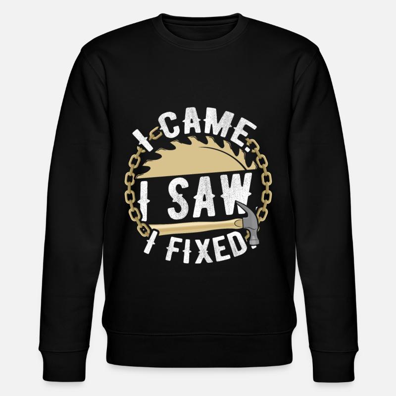 Charpentier - Sweat bio CHANGER Stanley/Stella Unisexe - noir