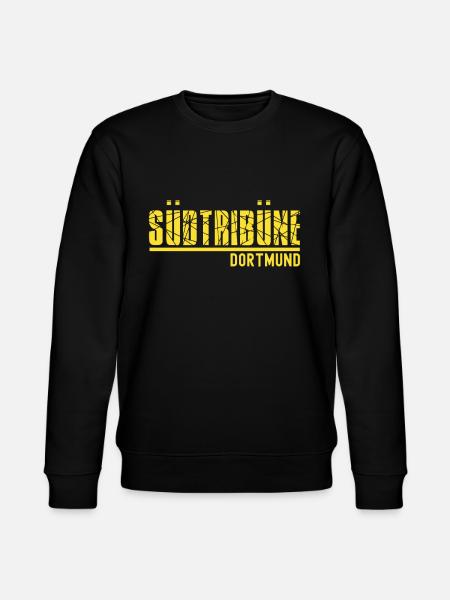 Dortmund Fußball Stadion Geschenk - Stanley/Stella Unisex Bio-Sweatshirt CHANGER  - Schwarz