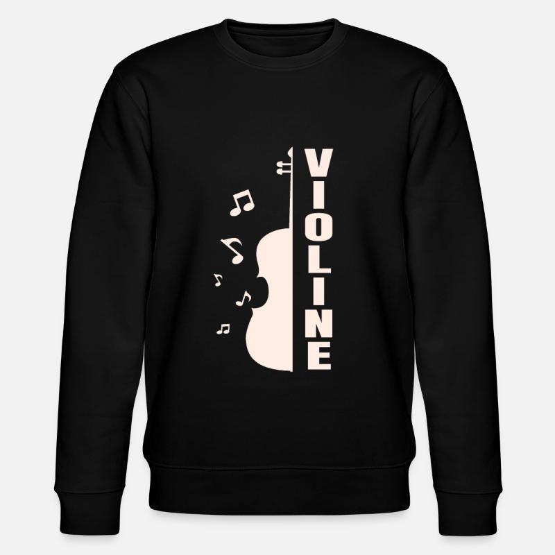 violon - Sweat bio CHANGER Stanley/Stella Unisexe - noir