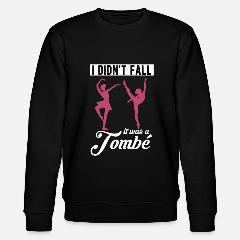 ballet - Stanley/Stella CHANGER Unisex Organic Sweatshirt - black