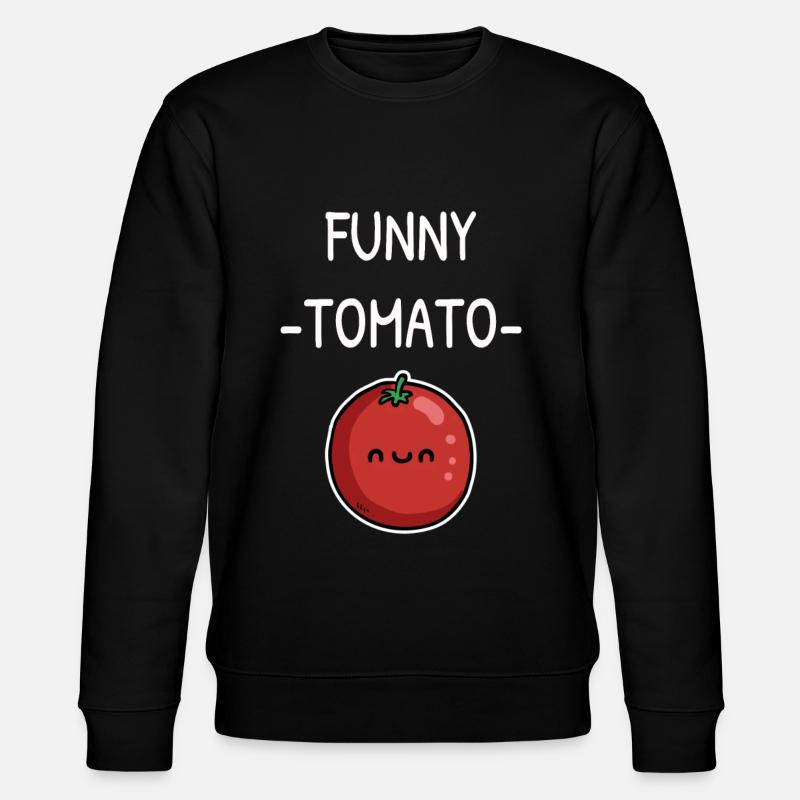 tomate drôle - Sweat bio CHANGER Stanley/Stella Unisexe - noir