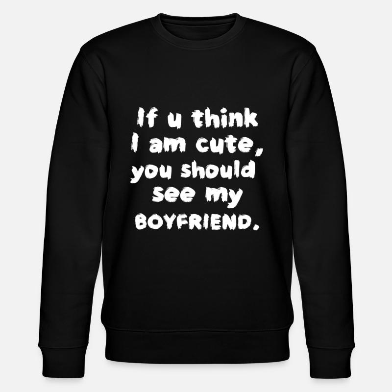 Saint-Valentin, Saint-Valentin, Saint-Valentin, - Sweat bio CHANGER Stanley/Stella Unisexe - noir