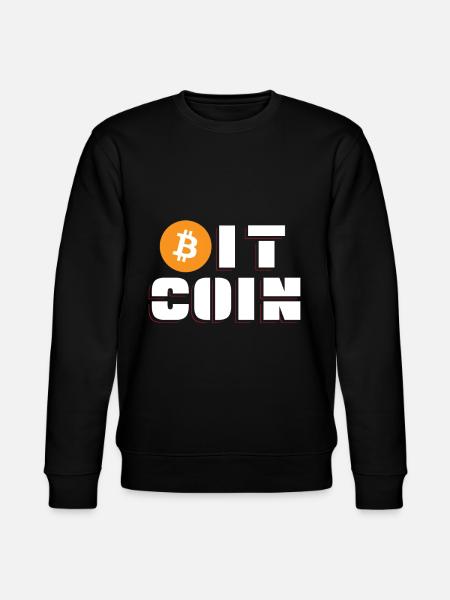Bitcoin - Stanley/Stella CHANGER Unisex Organic Sweatshirt - black