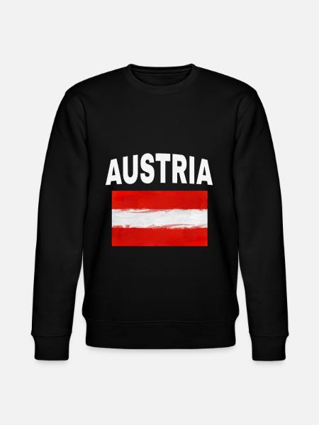 Austria - Stanley/Stella CHANGER Unisex Organic Sweatshirt - black