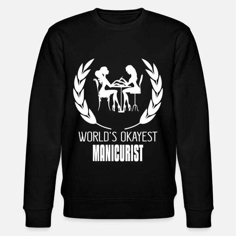 manucure - Sweat bio CHANGER Stanley/Stella Unisexe - noir