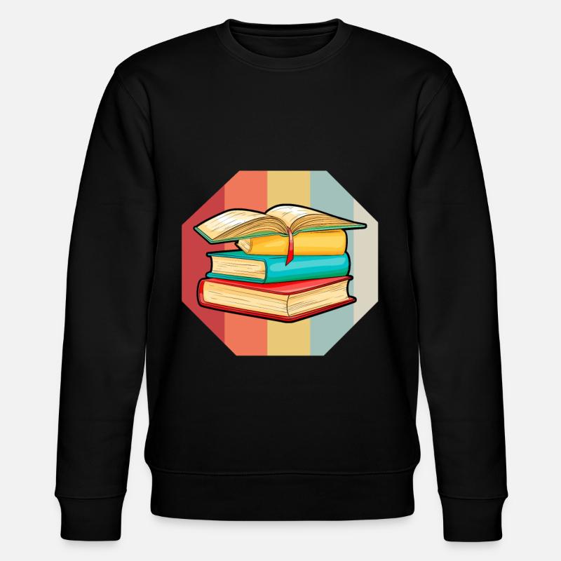 Buch - Stanley/Stella Unisex Bio-Sweatshirt CHANGER  - Schwarz