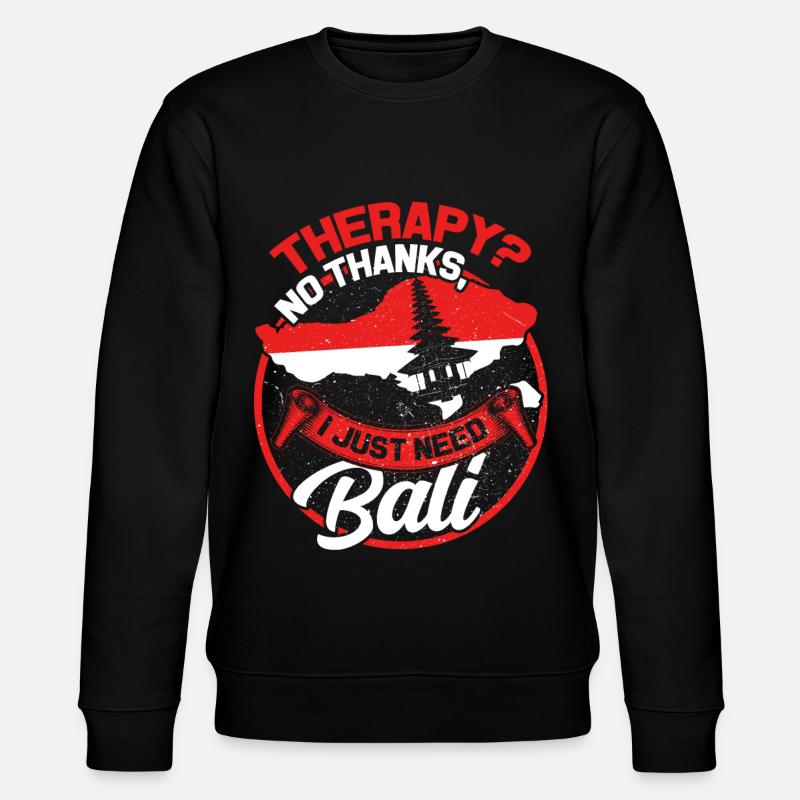 Bali - Sweat bio CHANGER Stanley/Stella Unisexe - noir