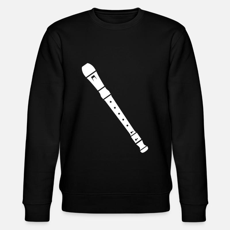 flûte - Sweat bio CHANGER Stanley/Stella Unisexe - noir