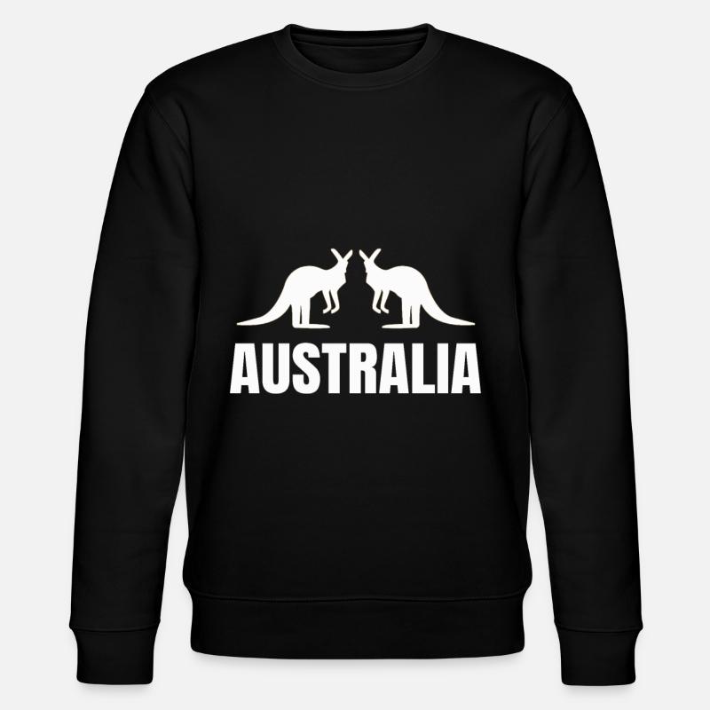 Australien - Stanley/Stella Unisex Bio-Sweatshirt CHANGER  - Schwarz