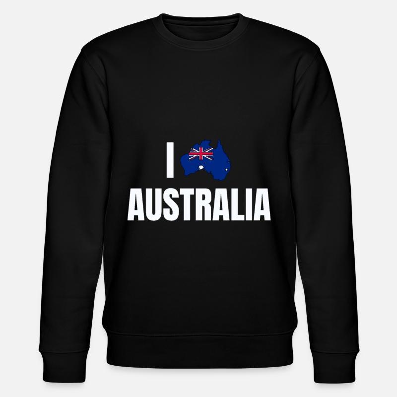 Australia - Stanley/Stella CHANGER Unisex Organic Sweatshirt - black