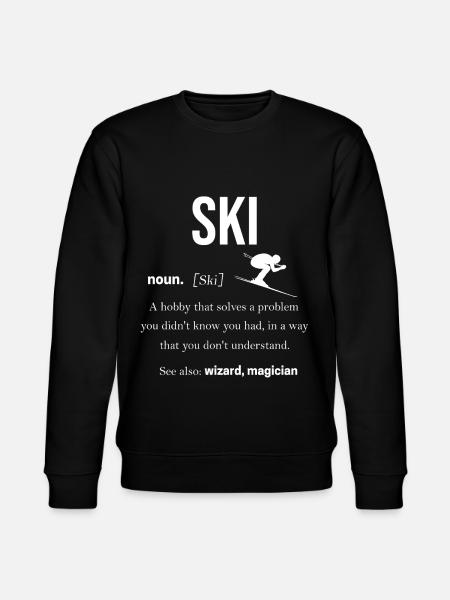 ski - Sweat bio CHANGER Stanley/Stella Unisexe - noir