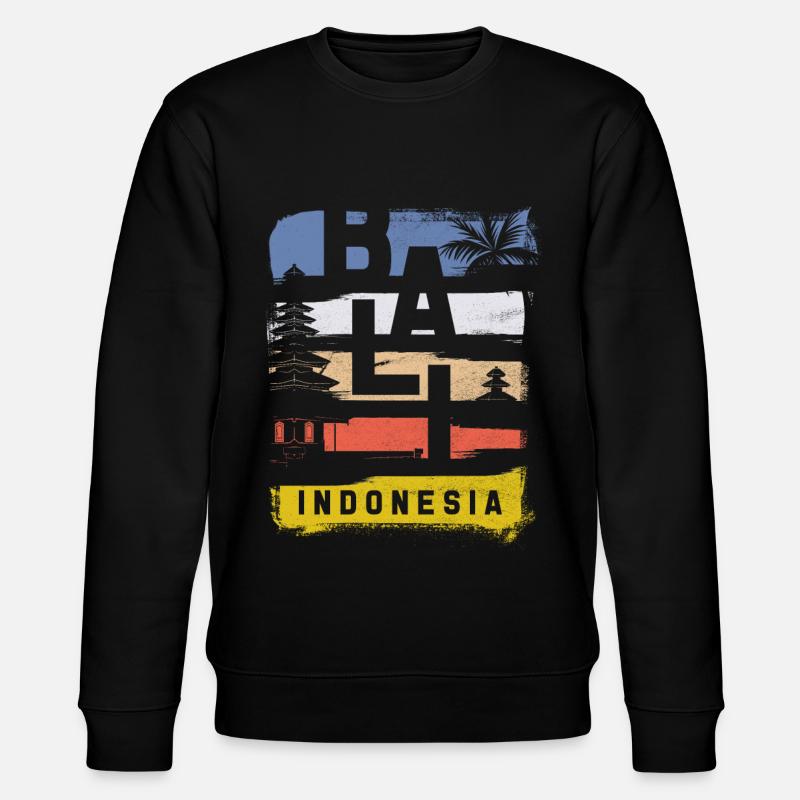 Bali - Sweat bio CHANGER Stanley/Stella Unisexe - noir