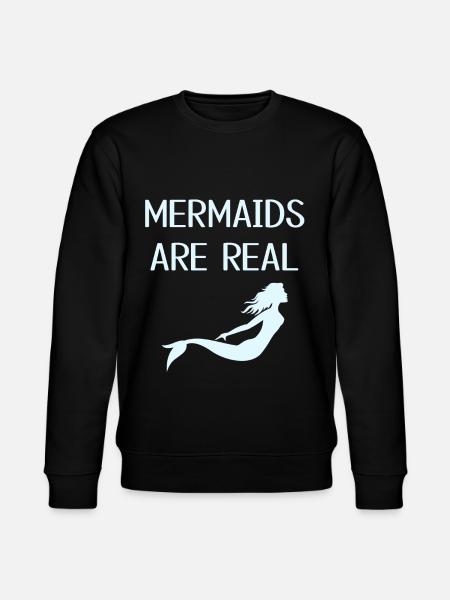 Mermaids - Stanley/Stella CHANGER Unisex Organic Sweatshirt - black