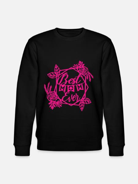 Best Mom Ever - Stanley/Stella Unisex Bio-Sweatshirt CHANGER  - Schwarz