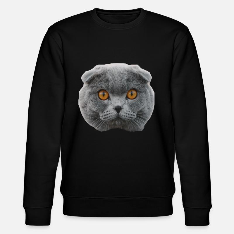 chat - Sweat bio CHANGER Stanley/Stella Unisexe - noir